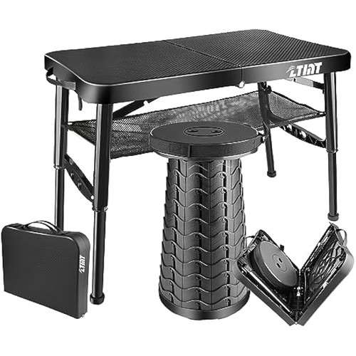 Folding table and - table, stool