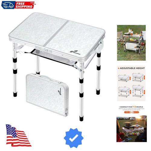 Camping table adjustable - camping,