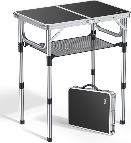 Folding camping table - folding,