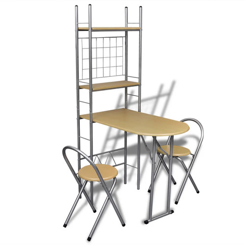 Foldable breakfast bar set - bar,
