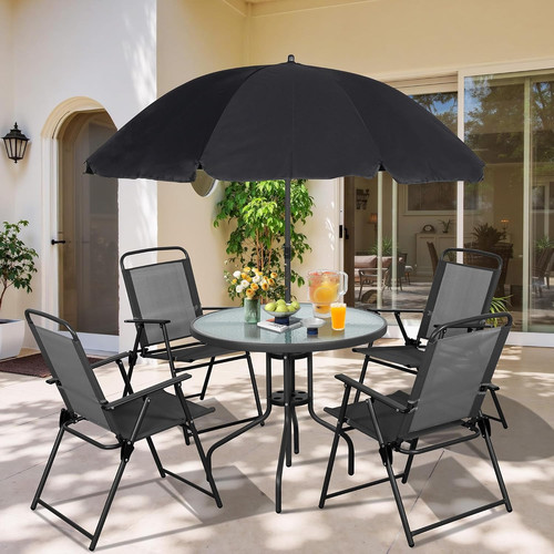Piece folding patio dining - piece,