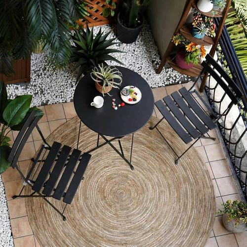 Piece folding bistro set 2 - 3-piece,