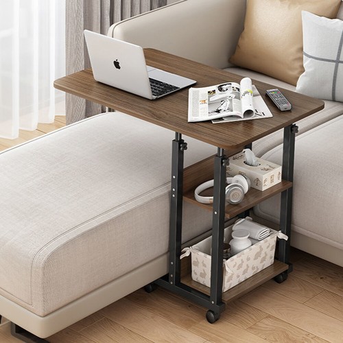 Adjustable over bed table tray - over,