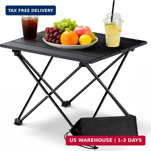 Small folding camping table - small,