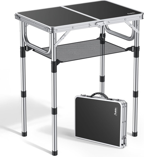 Folding camping table - folding,