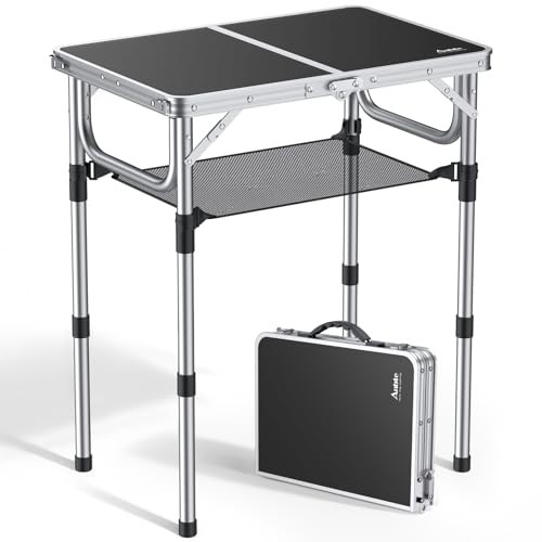 Folding camping table - camping,
