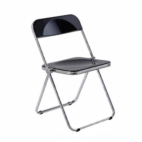 Clear acrylic folding table - clear,