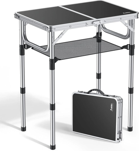 Folding camping table - camping,