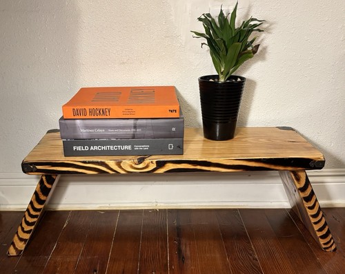 Small wood meditation table - wood,